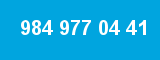 984 977 04 41 984 977 04 41
